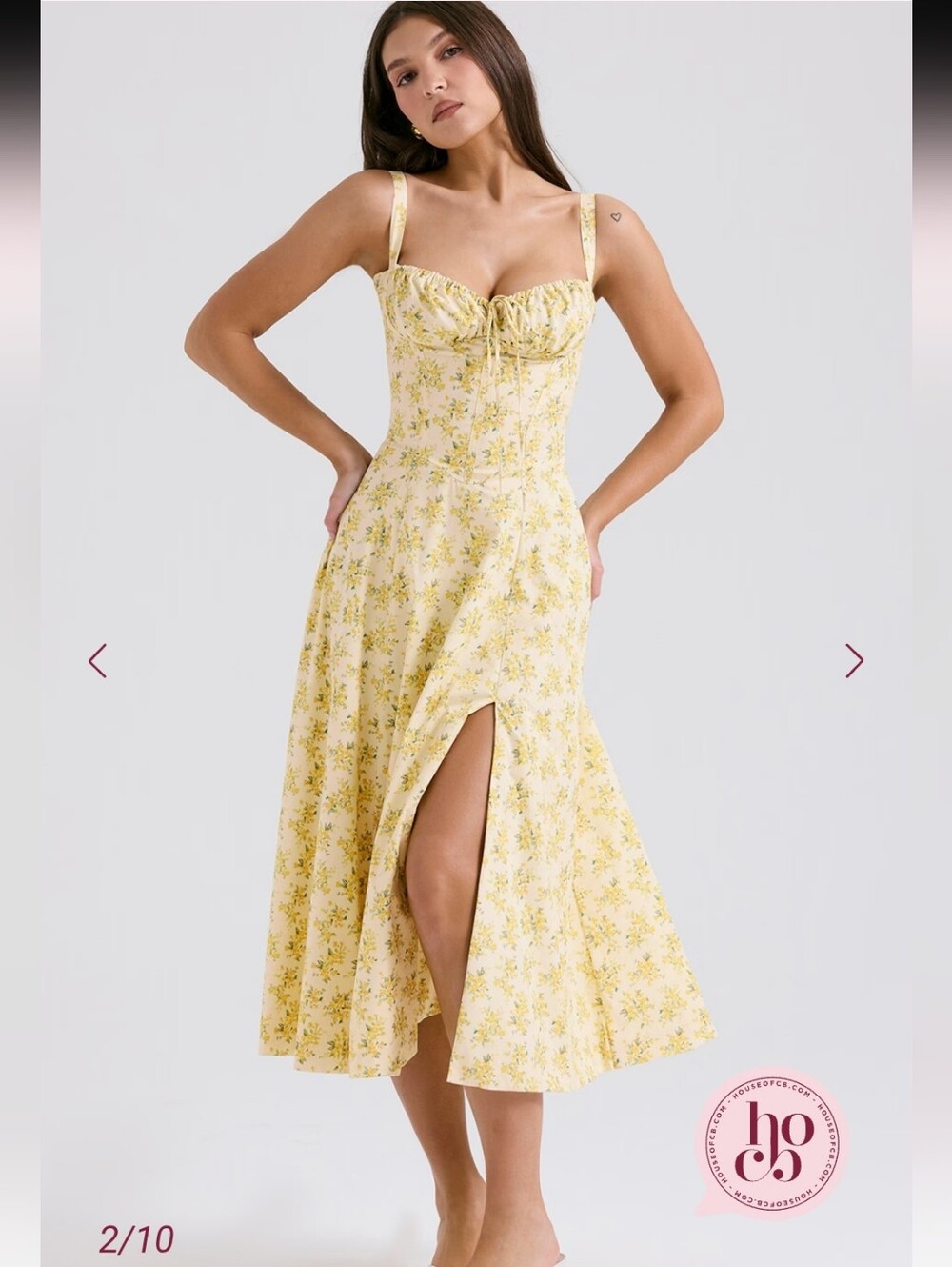 House Of CB CARMEN DRESS NWT